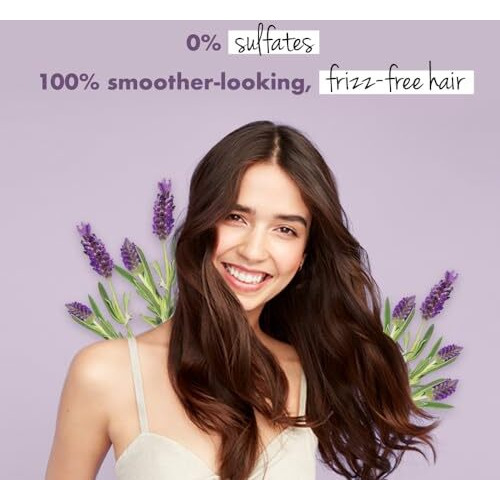 Love Beauty & Planet Argan Oil And Lavender Sulfate Free Smooth And Serene Shampoo|| No Parabens|| No Dyes|| 400Ml