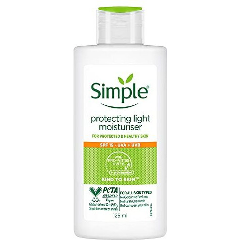 Simple Kind To Skin Protecting Light Moisturiser 125 Ml, Liquid