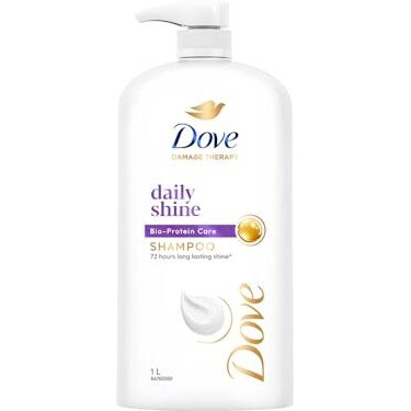 Dove Daily Shine Shampoo For Dull Hair, 1 Ltr