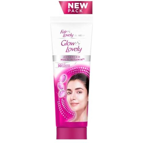 Glow & Lovely Advanced Multivitamin Face Cream 80 G, Daily Illuminating Moisturizer For Glowing Skin, Spf 15 -With Vitamin E, Vitamin C & Niacinamide
