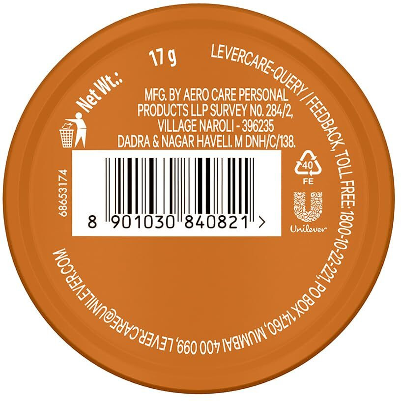 Vaseline Lip Tins Cocoa Butter, 17G|Infused With Cocoa Butter For Hydration & Glossy Shine, Transparent