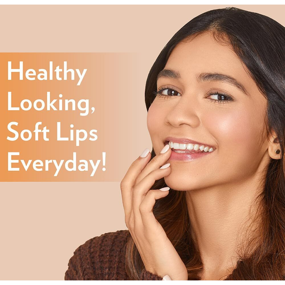 Vaseline Lip Tins Cocoa Butter, 17G|Infused With Cocoa Butter For Hydration & Glossy Shine, Transparent