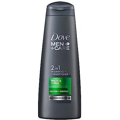 Dove Men+Care Fresh & Clean 2In1 Shampoo+Conditioner, 340 Ml