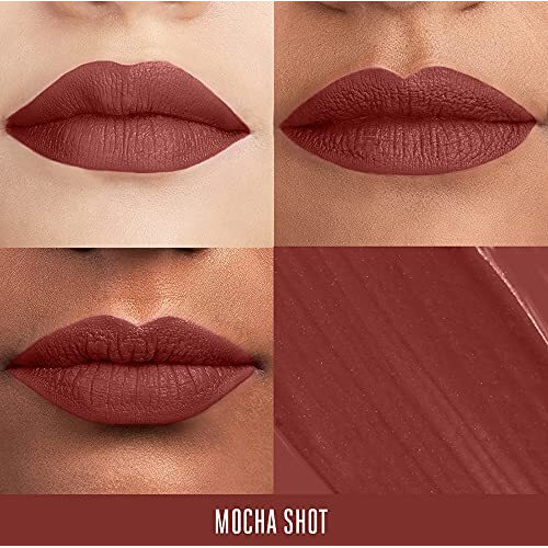 Lakm Absolute Matte Melt Liquid Lip Color, Velvety Matte Finish, Longlasting For Up To 16 Hours, Transfer Proof, With Rosehip Oil, Liquid Lipstick - Mocha Shot