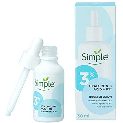 Simple Booster Serum 3% Hyaluronic Acid + Vit B5 30Ml | For Deep Hydration & Instantly Visible Results| For All Skin Types