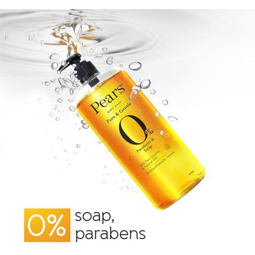 Pears Pure & Gentle Shower Gel Supersaver Xl Pump Bottle With 98% Pure Glycerine, 100% Soap Free And No Parabens, 750 Ml