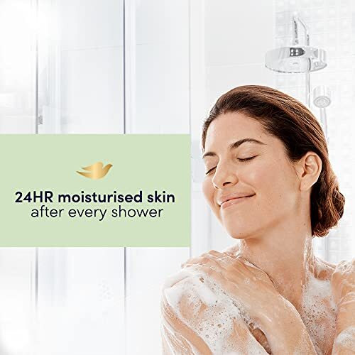 Dove Refreshing Body Wash, With Refreshing Cucumber And Green Tea Scent, For All Skin Type, Smoother Skin, 250 Ml