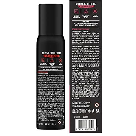 Axe Signature Intense Long Lasting No Gas Body Perfume Spray For Men 200 Ml