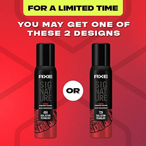Axe Signature Intense Long Lasting No Gas Body Perfume Spray For Men 200 Ml