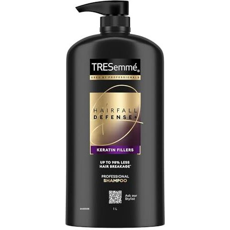 Tresemme Hair Fall Defence Shampoo 1 L & Conditioner 190 Ml, With Keratin For Hair Fall Control And Longer, Stronger Hair - Anti Hairfall For Damaged Hair, For Men & Women