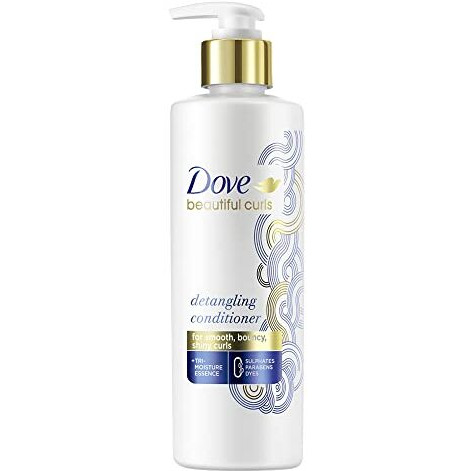 Dove Beautiful Curls Detangling Floral Conditioner 380 Millilitre, For Curly Hair