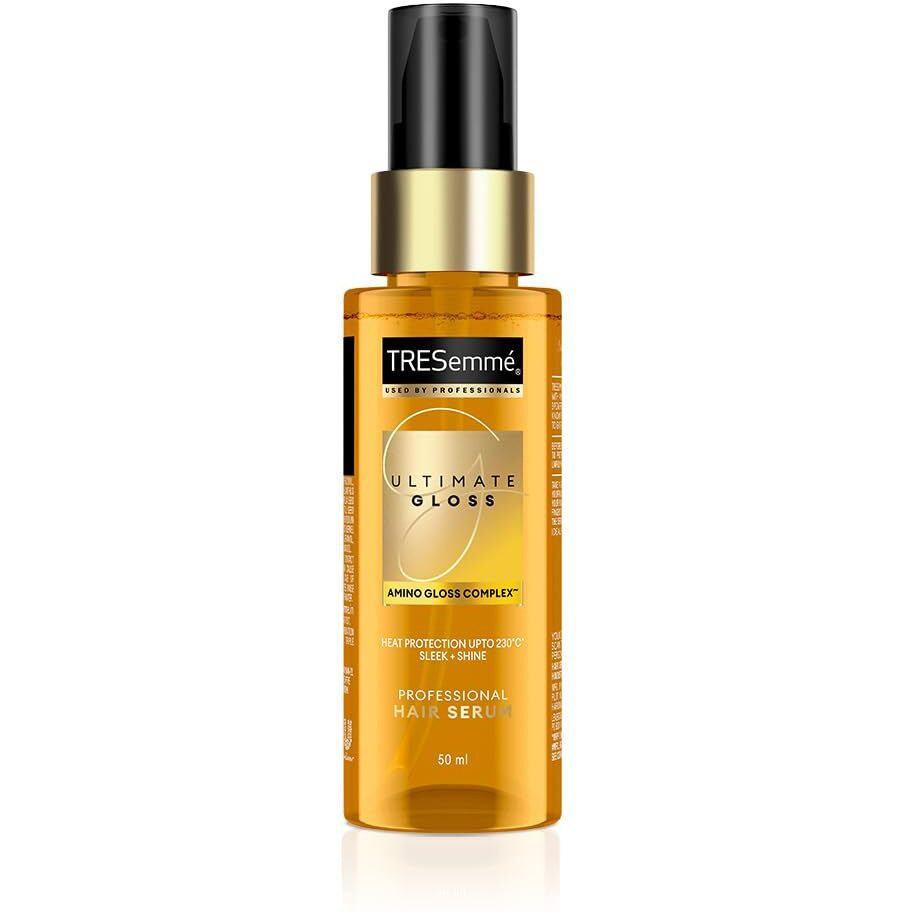 Tresemme Gloss Ultimate Ultra Shine Hair Serum 50Ml With Macadamia Oil & Vitamin E, For Super Shiny Finish