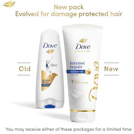 Dove Intense Repair Hair Conditioner, For Damaged And Frizzy Hair, 75 Ml