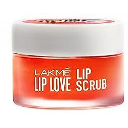 Lakm Exfoliating Lip Scrub With Hyaluronic Acid For Soft, Smooth Lips | Lip Love Lip Scrub, 15Gm