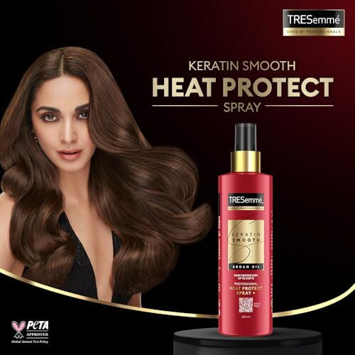 Tresemme Keratin Smooth Heat Protect Spray, Ideal For Heat Styling, 200 Ml
