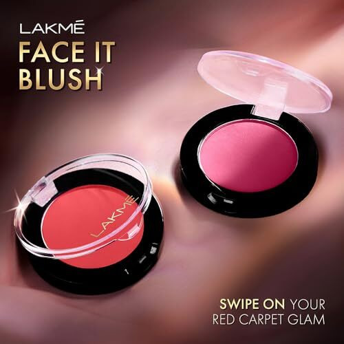 Lakme Face It Blush Perfect Plum B3 4Gm