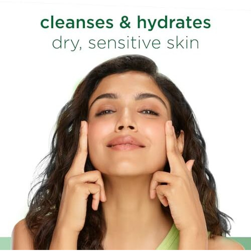 Simple Active Skin Barrier Care Replenishing Cream Face Cleanser 150Ml For Dry, Sensitive Skin, With 11% Ceramide Boosters, Hyaluronic Acid & Glycerin |For Women & Men