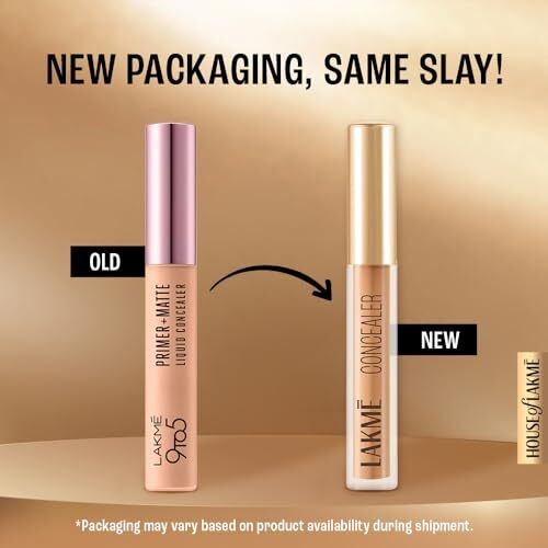 Lakm Powerplay Priming Concealer Built In Primer, Hydrating, Conceals Dark Circles 20 Nude, 5.4Ml (Fashionista Collection), Full, Matte, Cream, All
