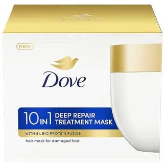 Dove 10 In 1 Deep Repair Treatment Hair Mask, 300 Millilitre | Floral, For All Hair Types