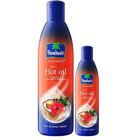 Parachute Advansed Ayurvedic Hot Oil 400 Ml With Free 90 Ml Pack