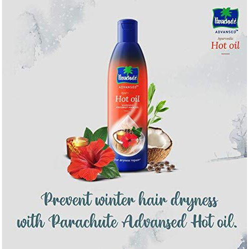 Parachute Advansed Ayurvedic Hot Oil 400 Ml With Free 90 Ml Pack