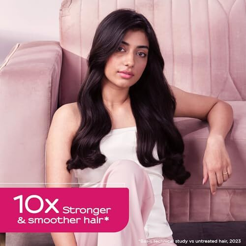 Livon Style Pro Keratin Hair Serum For Women | 10X Stronger & Smoother Hair| With Keratin & Biotin| All Hair Types| 100 Ml