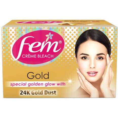 Fem Fairness Naturals Gold Skin Bleach, 64G