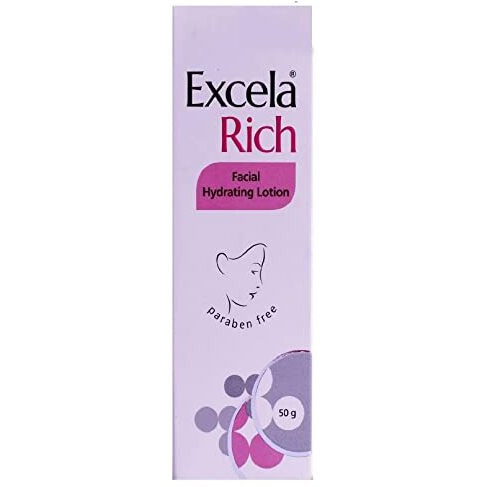 Cipla Excela Rich Facial Hydrating Lotion | Paraben-Free | 50G