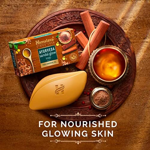 Himalaya Ayurveda Sandal Glow Soap, 125 Gm