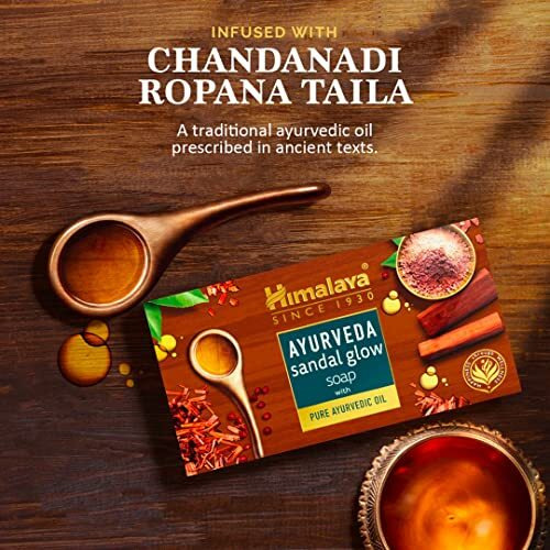 Himalaya Ayurveda Sandal Glow Soap, 125 Gm