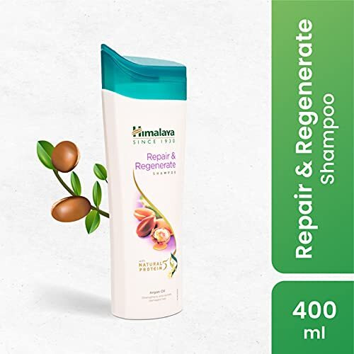 Himalaya Damage Repair Argan Oil Shampoo, 5X Damage Control For Smoother Hair, For All Hair Type, 340 Ml