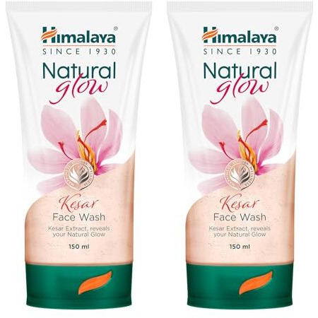 Himalaya Natural Glow Kesar Face Wash (Pack Of 2)
