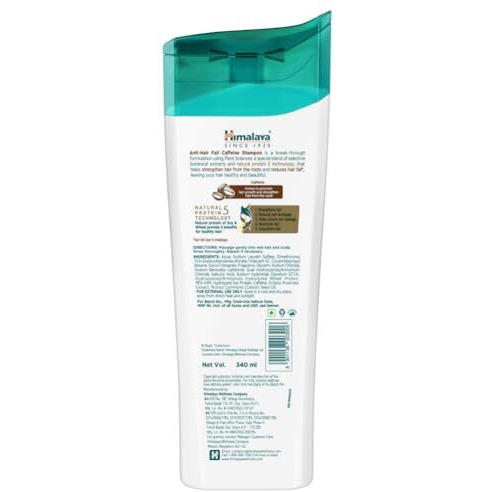 Himalaya Anti-Hair Fall Caffeine Shampoo | 340 Ml