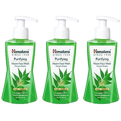 Himalaya Purifying Neem Face Wash | 200Ml | Pack Of 3