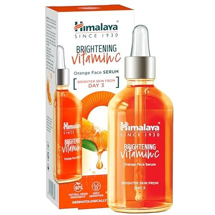 Himalaya Brightening Vitamin C Serum I 5X Vitamin C & 10 X Niacinamide I Brighter Skin From Day 3 | 15 Ml