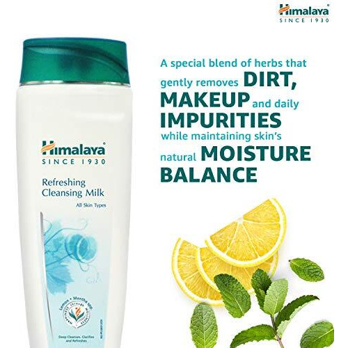 Himalaya Herbals Refreshing Cleansing Milk, 100Ml
