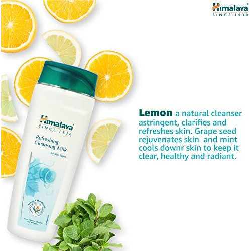 Himalaya Herbals Refreshing Cleansing Milk, 100Ml