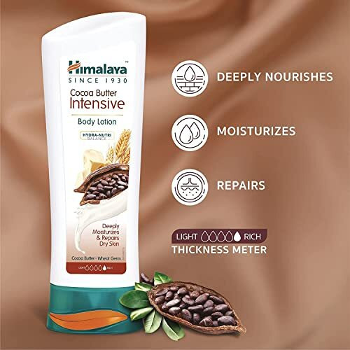 Himalaya Herbals Cocoa Butter Intensive Body Lotion, 100Ml