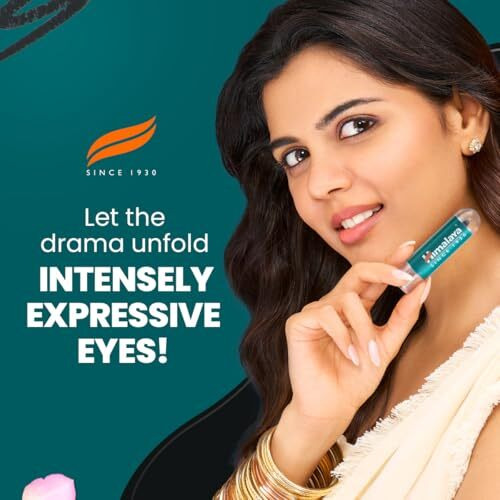 Himalaya Herbals Kajal Opaque Finish, Black, 2.7G