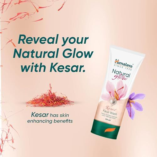 Himalaya Herbals Fairness Kesar Face Wash, 50Ml