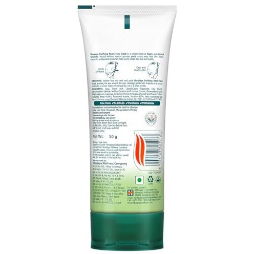 Himalaya Herbals Purifying Neem Scrub, 50G