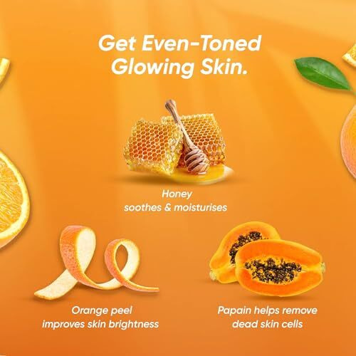 Himalaya Tan Removal Orange Face Wash, 100Ml