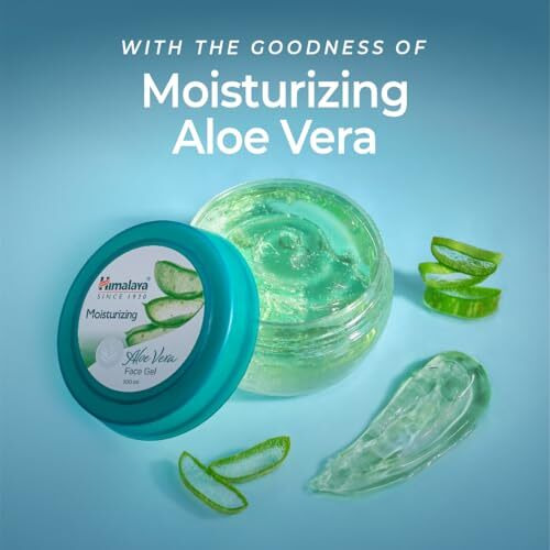 Himalaya Moisturising Aloe Vera Face Gel 100Ml, Green