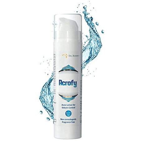 Acrofy, Moisturizer For Acne-Prone Skin, Sebum Control Formula, Helps Reduce Acne Redness, Oil-Free, Matte Effect, 24 Hours Moisturization, 50G
