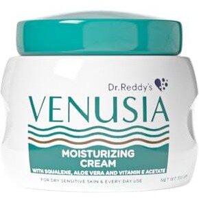 Dr. Reddy Venusia Moisturizing Cream With Aloe Vera, Vitamin E And Squalene, Everyday Use Cream, Smooth And Moisturized Skin For Long Hours, Non-Greasy