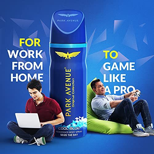 Park Avenue Cool Blue Freshness Deodorant For Men, 100G