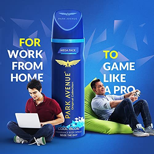 Park Avenue Deo Cool Blue Freshness Mega Pack, Fresh Cistrus, 220 Ml