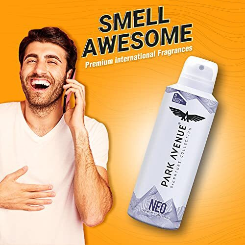 Park Avenue Men Neo Signature Collection | Deodorant Spray | Fresh Long-Lasting Aroma | 150Ml Each (Pack Of 2)