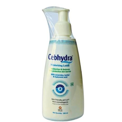 Cebhydra Moisturizing Lotion With Ceramides, Butter, Hyaluronic Acid, Ph 5.5