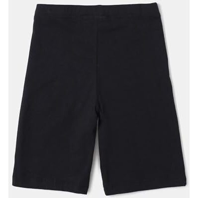 Jockey Girls' Slim Fit Sports Shorts (Sg03-0105_Black_12)